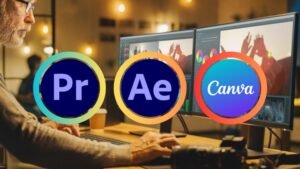 Social Media Video Editing: Premiere Pro After Effect Canva FREE ENROLL